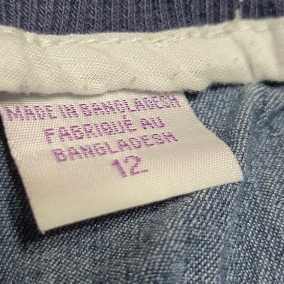 Allison Daley Denim Cargo Capris - Size 12 - Picture 6 of 6